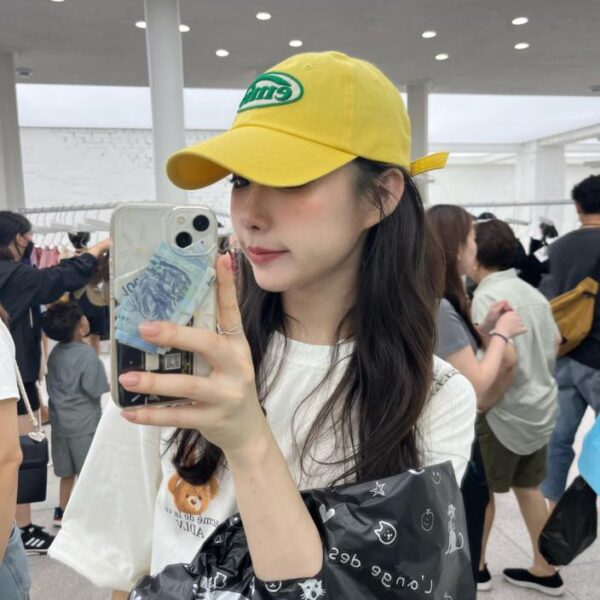 designer,replica,clothing,fake,1:1,lv,luxury,high quality Korean trendy brand Emis new baseball cap, unisex