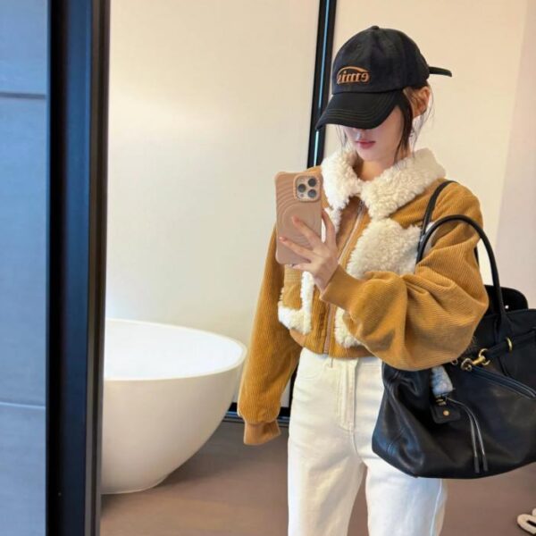 designer,replica,clothing,fake,1:1,lv,luxury,high quality Korean trendy brand Emis new denim color-blocking baseball cap, unisex