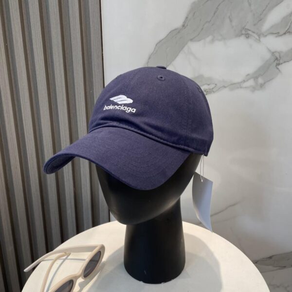 designer,replica,clothing,fake,1:1,lv,luxury,high quality BALENCIAGA new embroidered logo baseball cap, same style for men and women