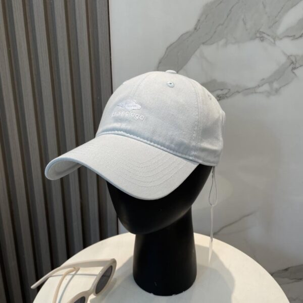 designer,replica,clothing,fake,1:1,lv,luxury,high quality BALENCIAGA new embroidered logo baseball cap, same style for men and women
