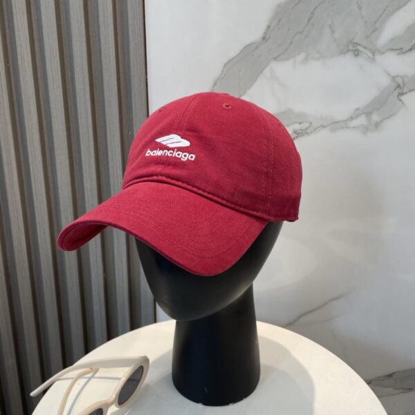 designer,replica,clothing,fake,1:1,lv,luxury,high quality BALENCIAGA new embroidered logo baseball cap, same style for men and women