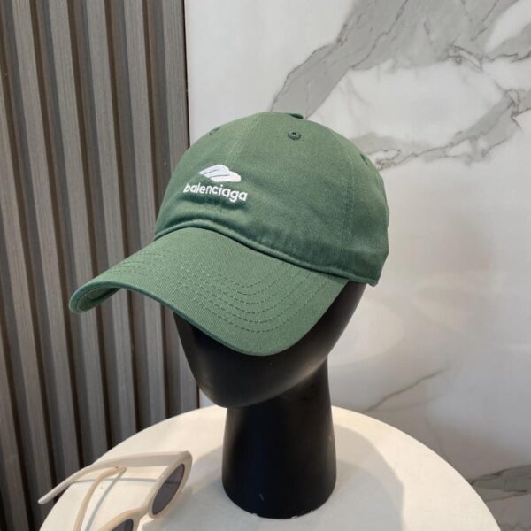 designer,replica,clothing,fake,1:1,lv,luxury,high quality BALENCIAGA new embroidered logo baseball cap, same style for men and women