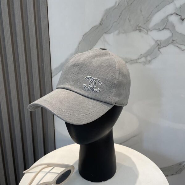 designer,replica,clothing,fake,1:1,lv,luxury,high quality Chanel counter new original single washed denim baseball cap