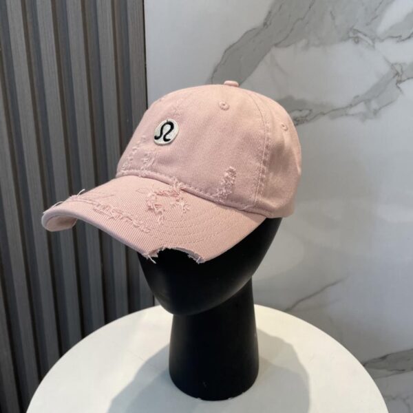 designer,replica,clothing,fake,1:1,lv,luxury,high quality LULU new heavy hole design baseball cap