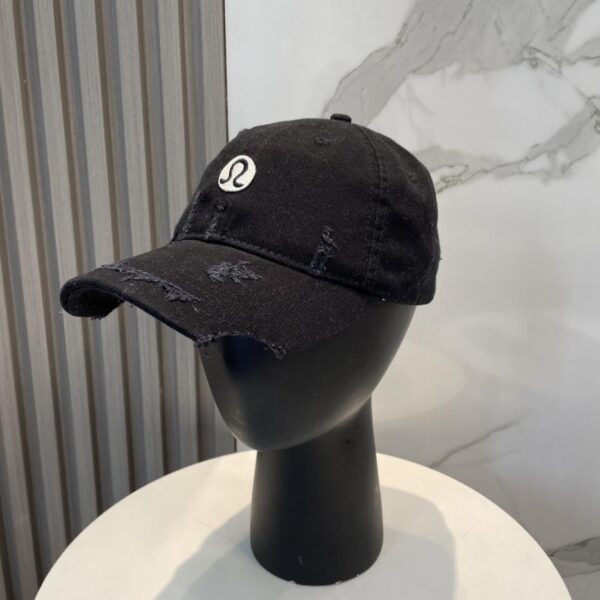designer,replica,clothing,fake,1:1,lv,luxury,high quality LULU new heavy hole design baseball cap