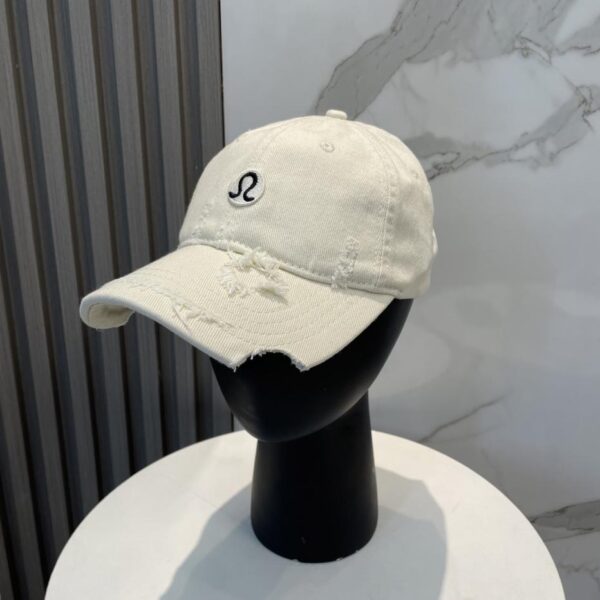designer,replica,clothing,fake,1:1,lv,luxury,high quality LULU new heavy hole design baseball cap