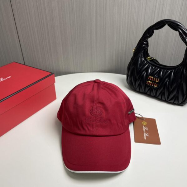 designer,replica,clothing,fake,1:1,lv,luxury,high quality PLoro Piana counter new high version baseball cap