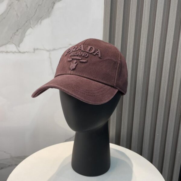 designer,replica,clothing,fake,1:1,lv,luxury,high quality Prada spring and summer new big-name embroidered baseball cap