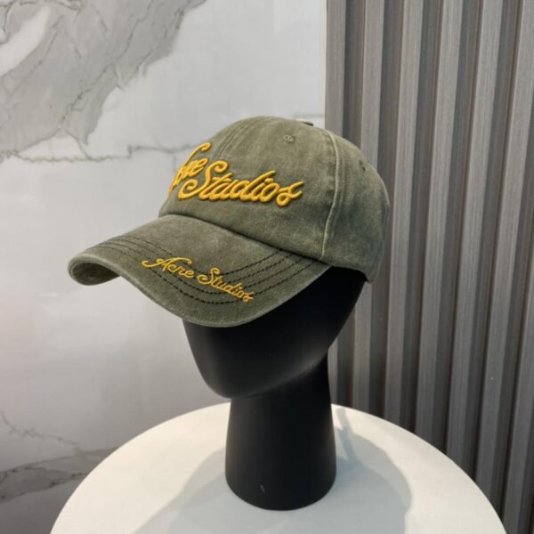 designer,replica,clothing,fake,1:1,lv,luxury,high quality ACne fashionable people’s favorite multi-line high street letter baseball cap