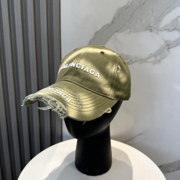designer,replica,clothing,fake,1:1,lv,luxury,high quality BALENCIAGA new washed baseball cap, same style for men and women