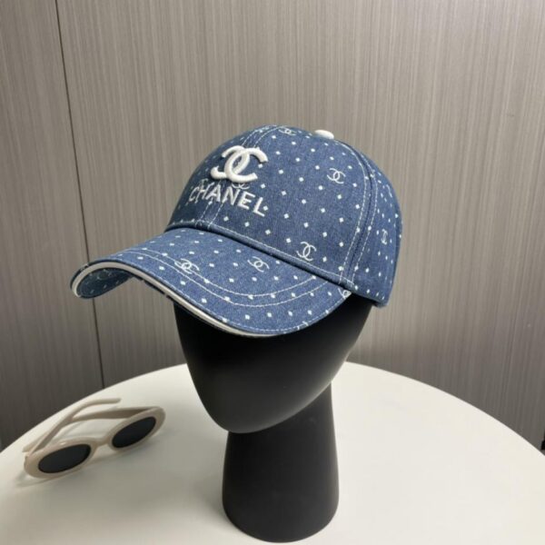designer,replica,clothing,fake,1:1,lv,luxury,high quality Chanel new washed denim baseball cap