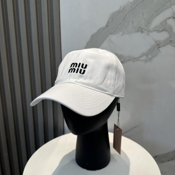 designer,replica,clothing,fake,1:1,lv,luxury,high quality Miu Miu original new pure cotton washed cloth baseball cap