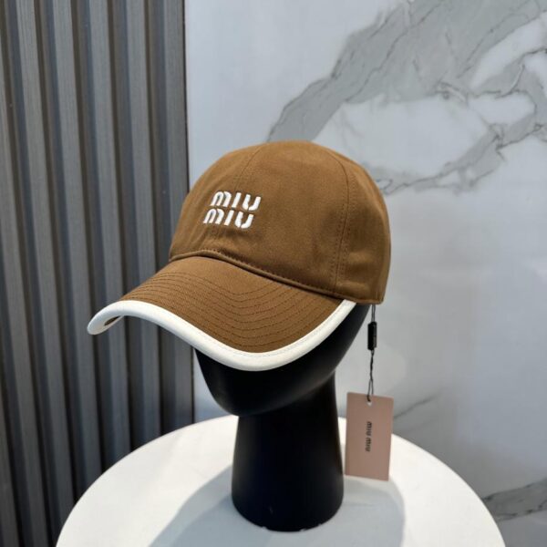 designer,replica,clothing,fake,1:1,lv,luxury,high quality Miu Miu new embroidered baseball cap