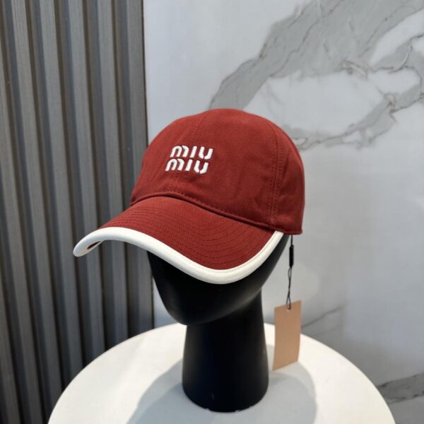 designer,replica,clothing,fake,1:1,lv,luxury,high quality Miu Miu new embroidered baseball cap