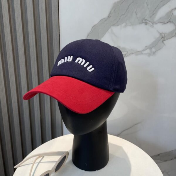 designer,replica,clothing,fake,1:1,lv,luxury,high quality Miu Miu new embroidered baseball cap