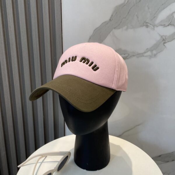 designer,replica,clothing,fake,1:1,lv,luxury,high quality Miu Miu new embroidered baseball cap