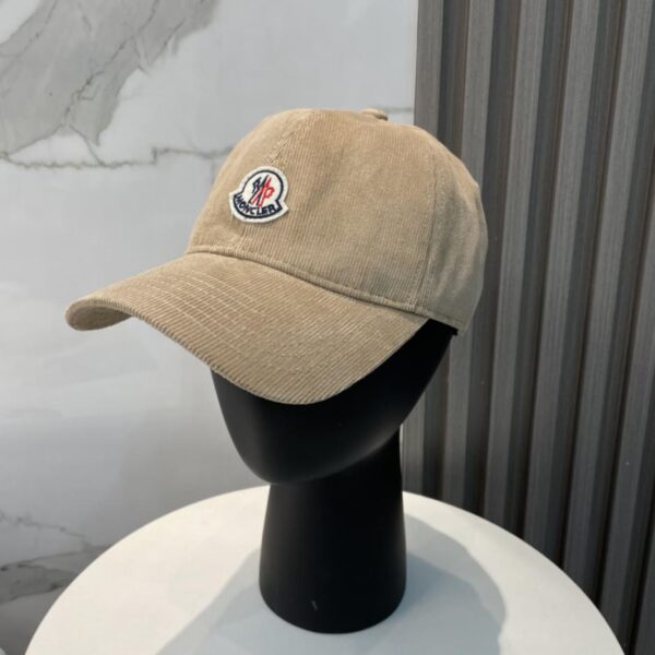 designer,replica,clothing,fake,1:1,lv,luxury,high quality Moncler new autumn and winter corduroy baseball cap