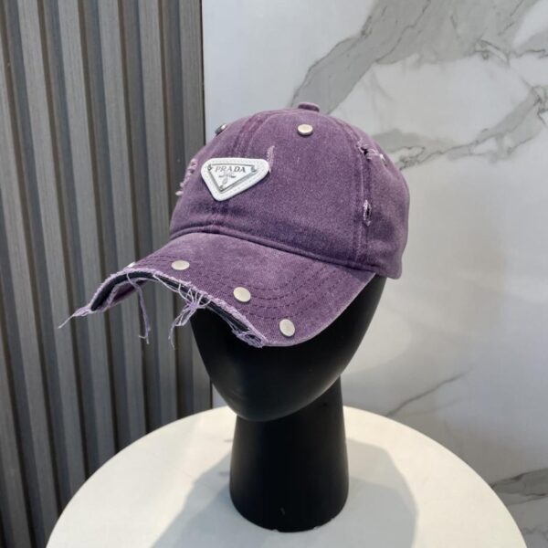 designer,replica,clothing,fake,1:1,lv,luxury,high quality Prada new redesigned baseball cap