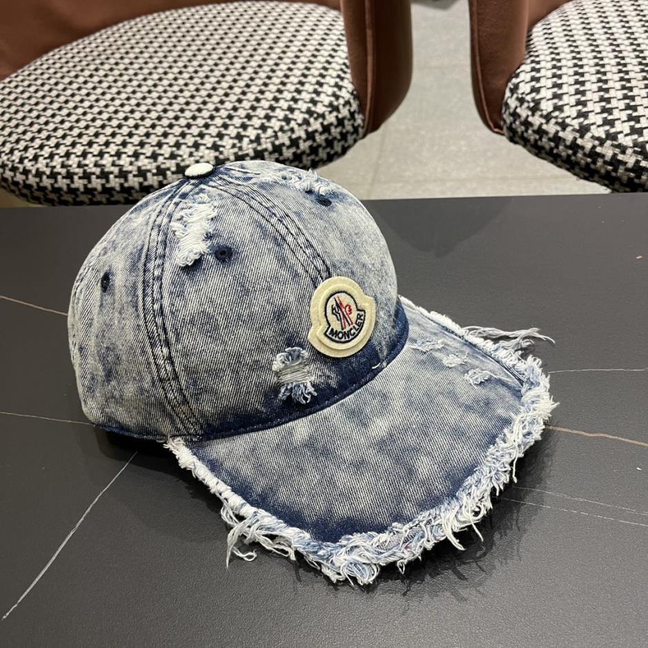 designer,replica,clothing,fake,1:1,lv,luxury,high quality MONCLER new ripped denim baseball cap designer,replica,clothing,fake,1:1,lv,luxury,high quality MONCLER new ripped denim baseball cap