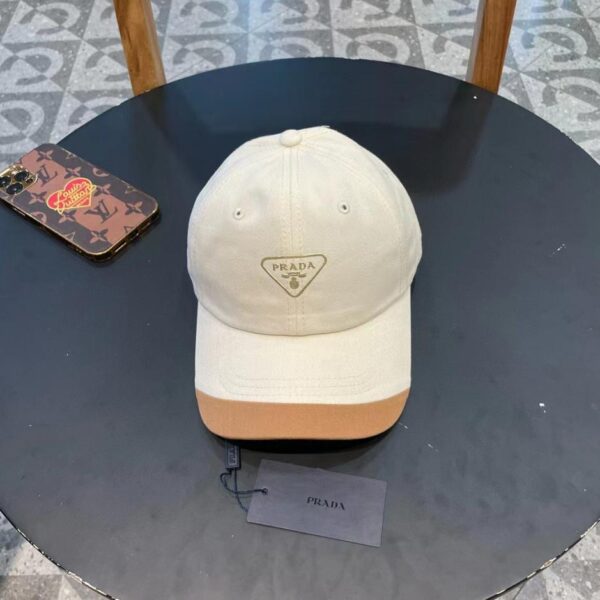 designer,replica,clothing,fake,1:1,lv,luxury,high quality PRADA’s new peaked cap, men’s and women’s baseball cap