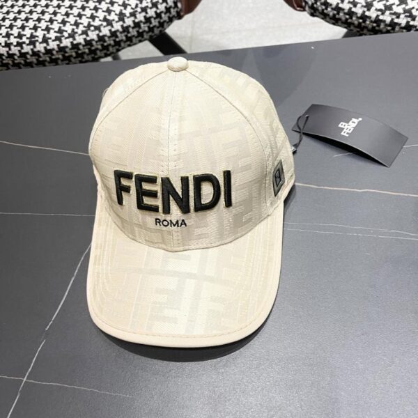 designer,replica,clothing,fake,1:1,lv,luxury,high quality FENDI presbyopia series baseball cap, classic FF second-hand item