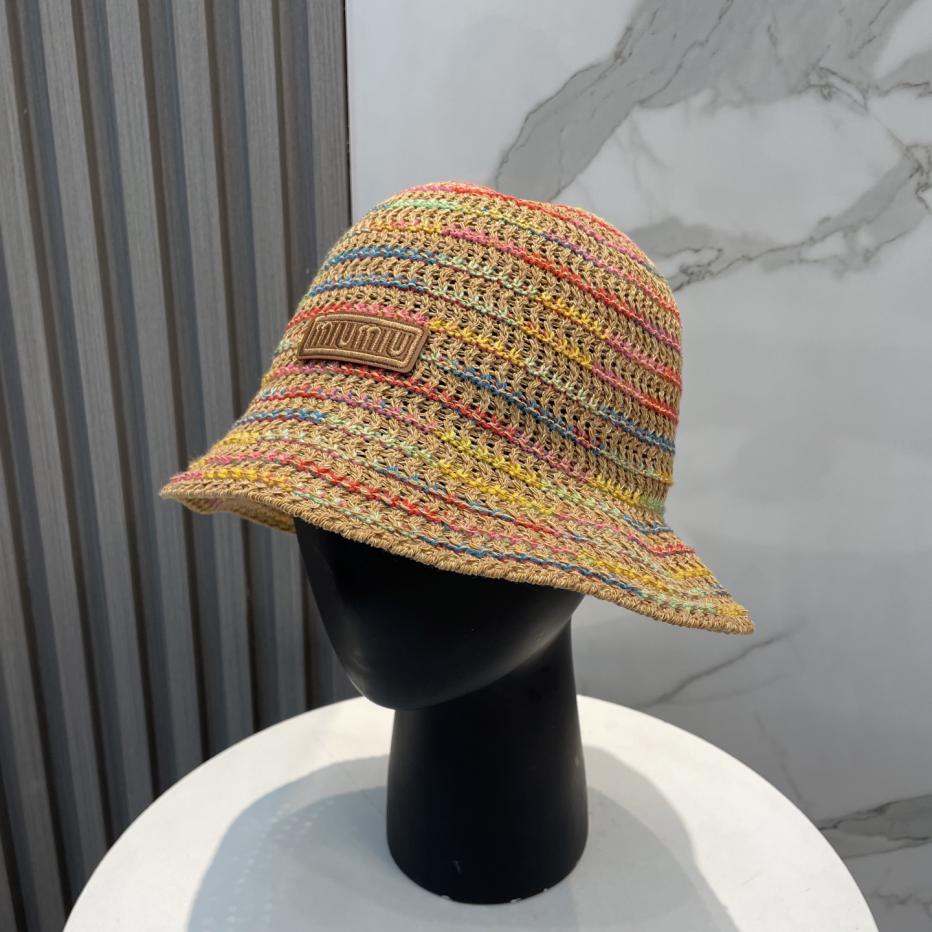 designer,replica,clothing,fake,1:1,lv,luxury,high quality Miu Miu new colorful striped knitted hat