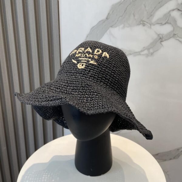 designer,replica,clothing,fake,1:1,lv,luxury,high quality Prada new raffia hat, same style as in the counter