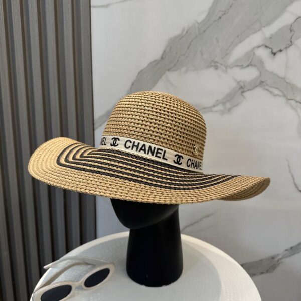 designer,replica,clothing,fake,1:1,lv,luxury,high quality CHANEL big brimmed hat sun big straw hat