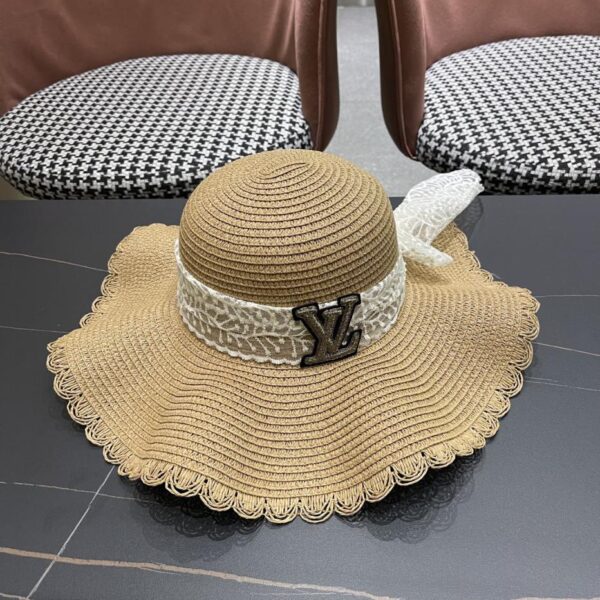 designer,replica,clothing,fake,1:1,lv,luxury,high quality Louis Vuitton new straw hat