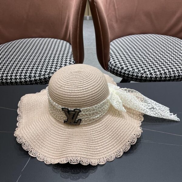 designer,replica,clothing,fake,1:1,lv,luxury,high quality Louis Vuitton new straw hat