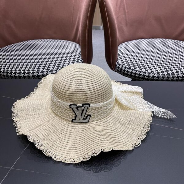 designer,replica,clothing,fake,1:1,lv,luxury,high quality Louis Vuitton new straw hat