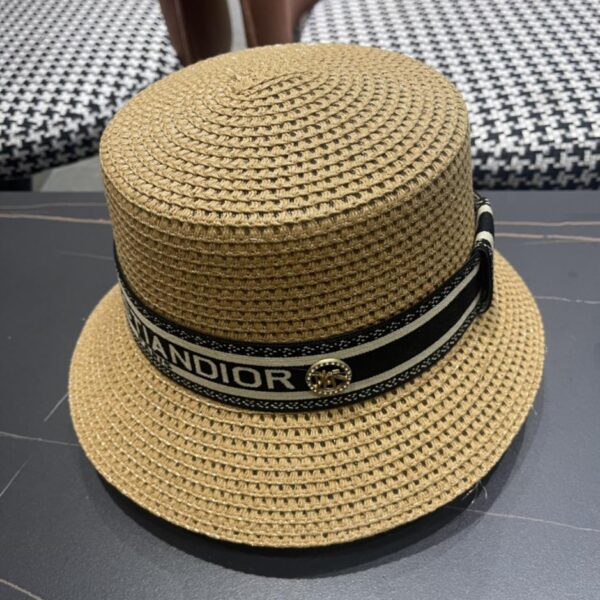 designer,replica,clothing,fake,1:1,lv,luxury,high quality DIOR’s new straw sun hat