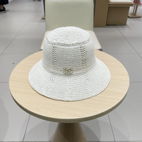 designer,replica,clothing,fake,1:1,lv,luxury,high quality Chanel hot-selling high-quality ins sun hat hollow fisherman hat summer travel dome straw hat