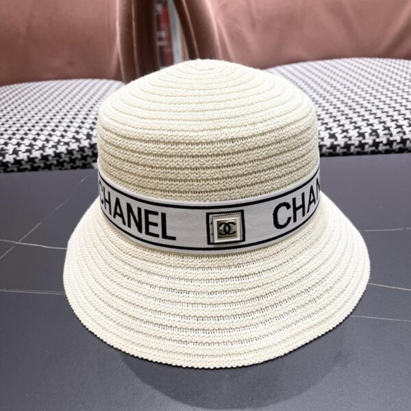 designer,replica,clothing,fake,1:1,lv,luxury,high quality Chanel women’s new summer breathable bucket hat large brim sun protection seaside straw hat