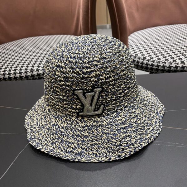 designer,replica,clothing,fake,1:1,lv,luxury,high quality Louis Vuitton imported raffia hat