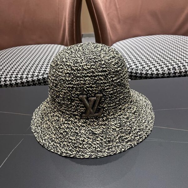 designer,replica,clothing,fake,1:1,lv,luxury,high quality Louis Vuitton imported raffia hat
