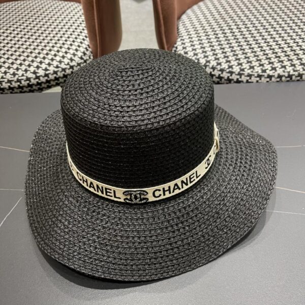 designer,replica,clothing,fake,1:1,lv,luxury,high quality Chanel new straw vacation hat straw hat