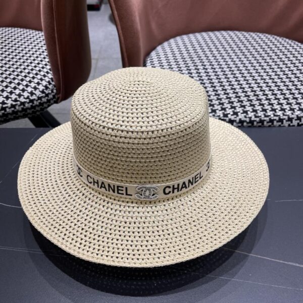 designer,replica,clothing,fake,1:1,lv,luxury,high quality Chanel new straw vacation hat straw hat