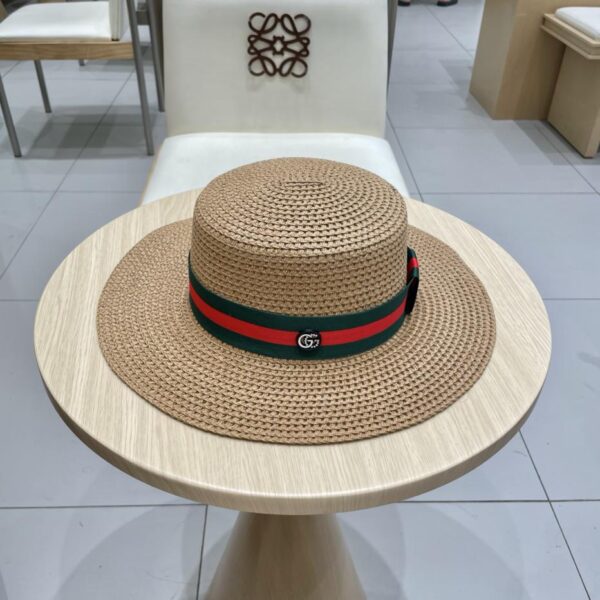 designer,replica,clothing,fake,1:1,lv,luxury,high quality Gucci new straw hat