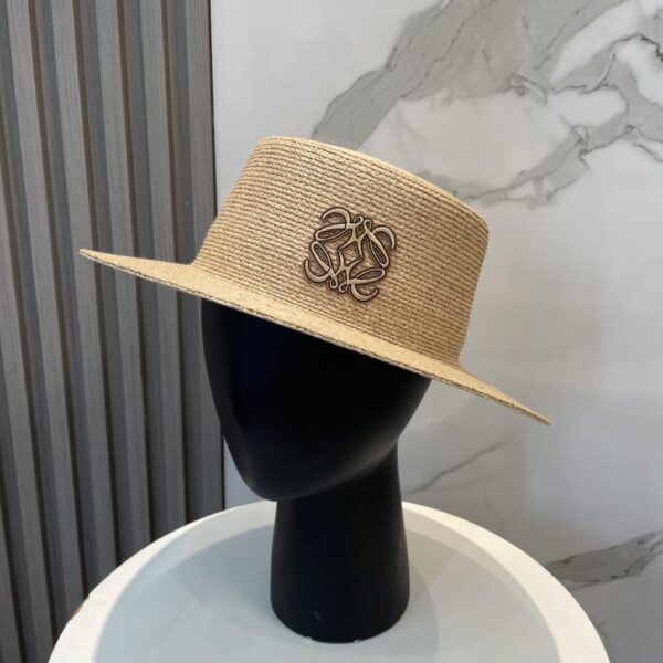 designer,replica,clothing,fake,1:1,lv,luxury,high quality LOEWE new raffia hat, same style as the counter