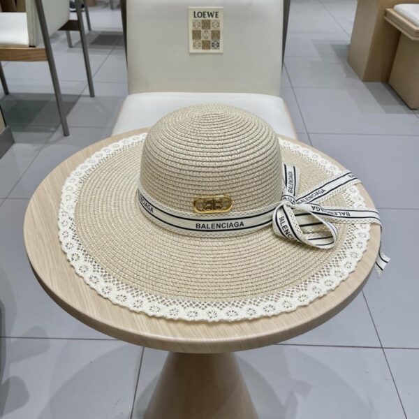 designer,replica,clothing,fake,1:1,lv,luxury,high quality Balenciaga hollow bowler hat sun hat
