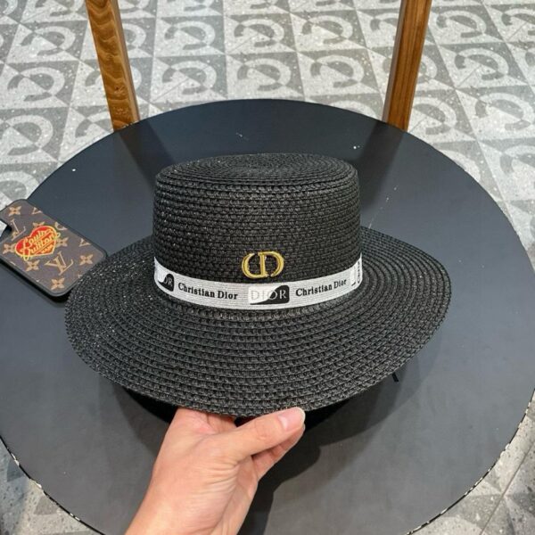 designer,replica,clothing,fake,1:1,lv,luxury,high quality Dior official straw hat