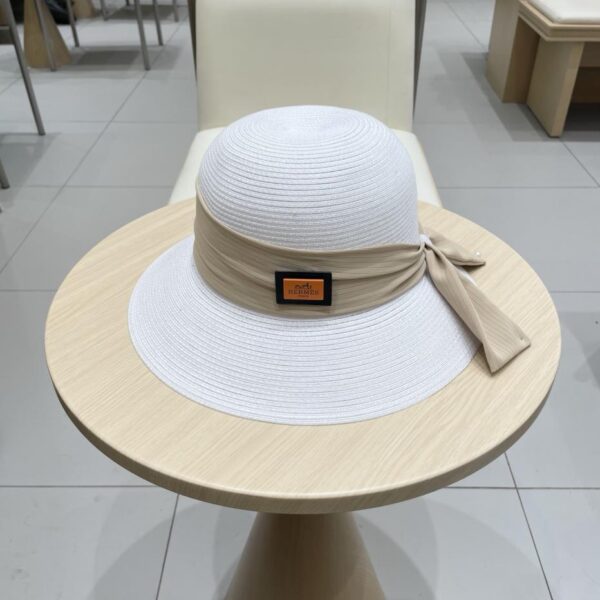 designer,replica,clothing,fake,1:1,lv,luxury,high quality Hermès new straw hat bowler hat
