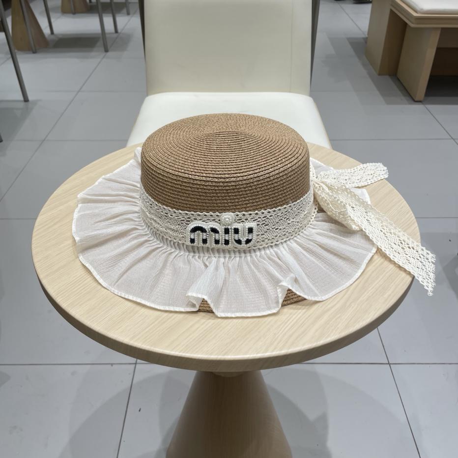 designer,replica,clothing,fake,1:1,lv,luxury,high quality Miu Miu Straw Hat Bow Lace Straw Hat designer,replica,clothing,fake,1:1,lv,luxury,high quality Miu Miu Straw Hat Bow Lace Straw Hat