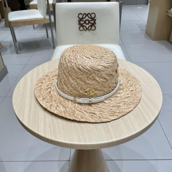 designer,replica,clothing,fake,1:1,lv,luxury,high quality Chanel new high-end hand-woven raffia hat