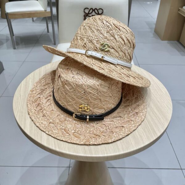 designer,replica,clothing,fake,1:1,lv,luxury,high quality Chanel new high-end hand-woven raffia hat