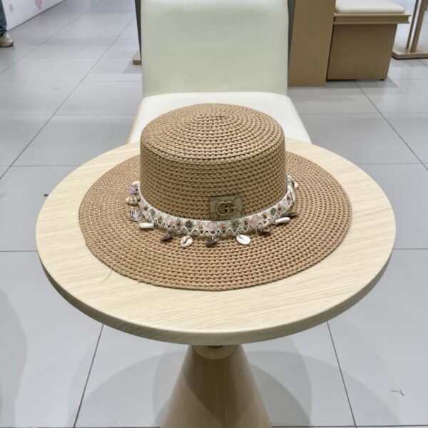 designer,replica,clothing,fake,1:1,lv,luxury,high quality Gucci new ethnic style straw hat
