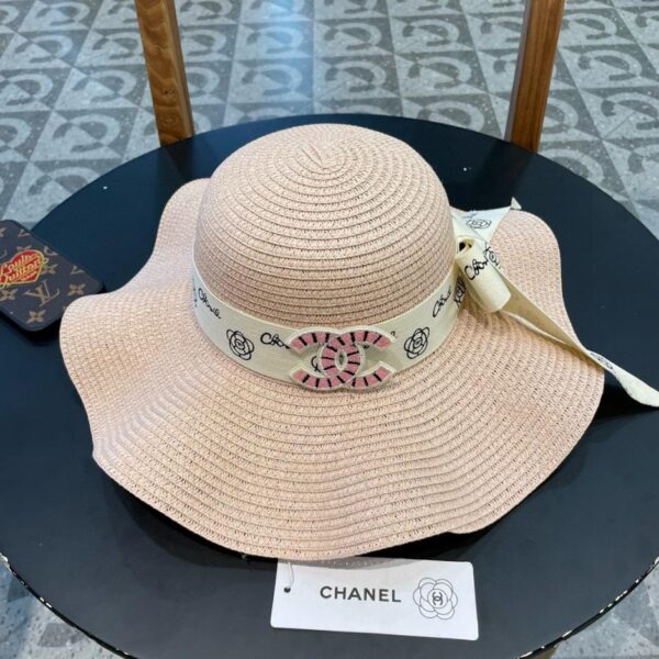 designer,replica,clothing,fake,1:1,lv,luxury,high quality Chanel new big brand cotton yarn straw hat
