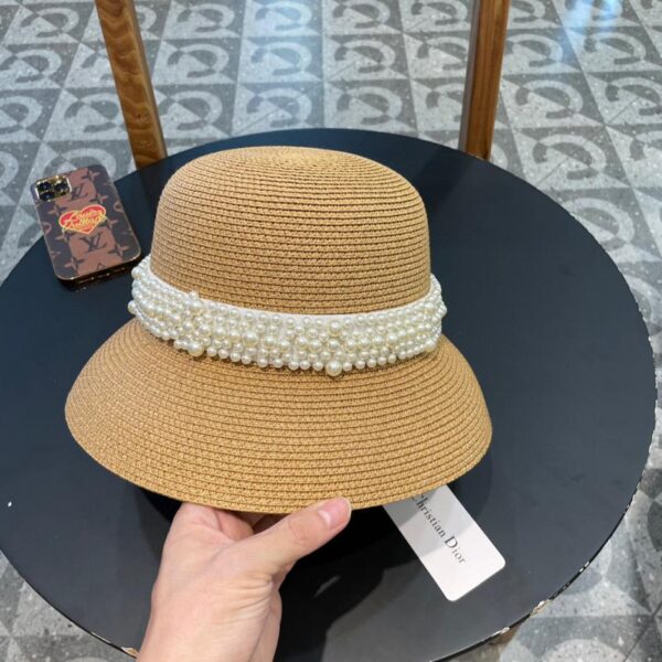designer,replica,clothing,fake,1:1,lv,luxury,high quality Dior official straw hat