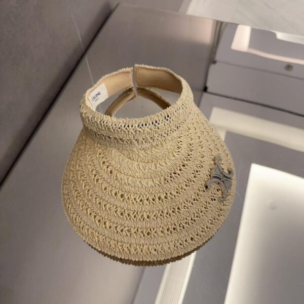 designer,replica,clothing,fake,1:1,lv,luxury,high quality Celine’s latest sun-visible hollow hat